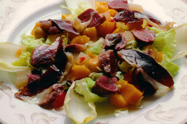 Ensalada-de-Mollejas-de-Pato